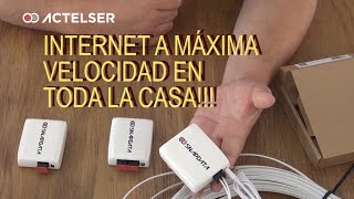 Fibra Óptica Plástica Internet a Máx velocidad [upl. by Mercie543]