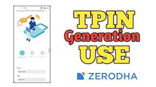 CDSL Tpin generation and How to use Tpin in Malayalam tutorial Zerodha [upl. by Sven255]