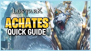 Lost Ark Achates Guide Before you go in watch Guardian Raid [upl. by Veronika]