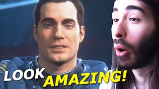 Moistcr1tikal Reacts to Squadron 42 Official Gameplay Reveal [upl. by Yelsa]