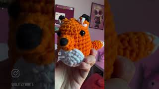 Woobles Fox Kit shorts crochet amigurumi [upl. by Vicki]