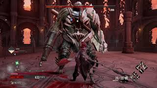 CODE VEIN Cannoneer and Blade Bearer boss fight [upl. by Cristobal321]