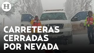 Frente frío 11 trajo nevadas estos son los estados afectados [upl. by Mccoy869]