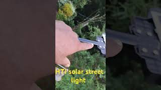 HTI solar street light 400 w [upl. by Esekram]