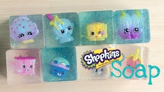 Shopkins Season five diy soap tutorial Review and Unboxing [upl. by Jarus707]