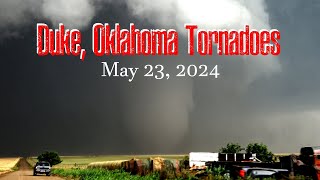 Duke Oklahoma Tornadoes May 23 2024 [upl. by Lynden405]