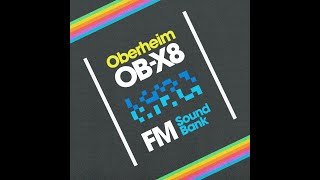 Oberheim OBX8  FM Sound Bank [upl. by Ireland]