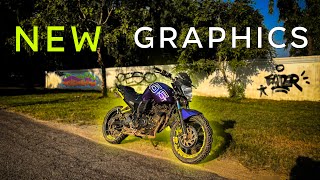 New YAMAHA FZ Graphics Reveal  MODIFIED 😍 [upl. by Ayrolg]