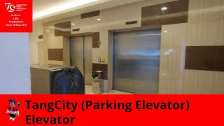 Hyundai elevator at TangCity  Tangerang Parking Elevator [upl. by Hogarth]