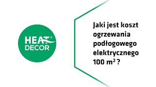 Koszt ogrzewania podłogowego 100m2  elektryczne ogrzewanie podczerwienią [upl. by Gotcher793]