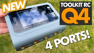 Toolkitrc Q4AC Lipo Charger Review [upl. by Yrelbmik]