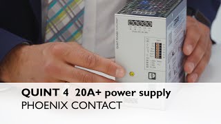 QUINT 4 20A power supply [upl. by Ashman553]