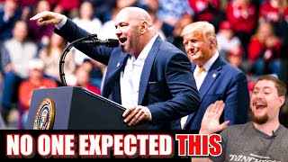 Dana White TAKES OVER Trump rally what happens next is unbelievable [upl. by Umberto]