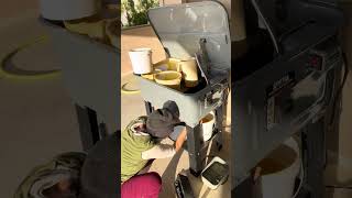 Harbor Freight Solvent Parts Washer Part 2 cleaning and resetting [upl. by Leelah]