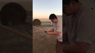 150lb Longbow with 38quot Arrows [upl. by Ahsias]