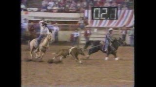 Team Roping  1984 NFR Rodeo Round Highlights and 10th Go Round [upl. by Mortimer399]