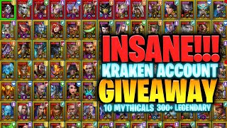 DONT MISS MASSIVE KRAKEN ACCOUNT GIVEAWAY  RAID SHADOW LEGENDS [upl. by Gnat]