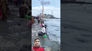 Mumbai Haji Ali ki dargah hajibaba dargah beach Haji Alishortvideo [upl. by Ecnahoy]