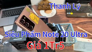 THANH LÝ SIÊU PHẨM NOTE 20 ULTRA GIÁ 1TR5NOTE 9 1TR9 S23 ULTRA S22 ULTRA NOTE 10 PLUS A71 [upl. by Ainahpets]