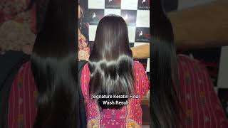 Gorgeous Same Day Wash Keratin Finger Dry Final Result short foru reel keratin hair antifrizz [upl. by Notsehc464]