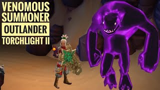 Venomous Hail Summoner Outlander 2021  Torchlight 2  Tarrochs Tomb [upl. by Eriuqs]