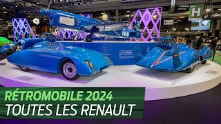 Toutes les Renault à Rétromobile 2024 [upl. by Woods969]