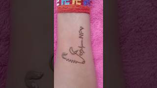 Beautiful trending tattoo designs for beginners 🧷✨ ytshortsvideo mehndi viralshorts [upl. by Nnayelsel]