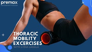 Thoracic Mobility Exercises with Lydia Lassila [upl. by Esahc494]