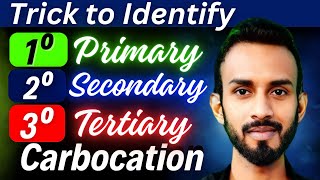 How to identify Primary Secondary Tertiary Carbocation [upl. by Acalia]