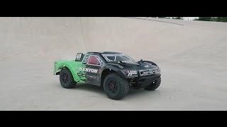 ARRMA SENTON 6S BLX Skate Park Bash [upl. by Enirhtac812]