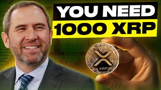 WHY YOU NEED 1000 XRP RIGHT NOW  Brad Garlinghouse [upl. by Schertz820]