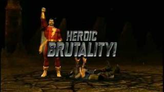 MK vs DCU  The SuperheroesVillains FatalitiesBrutalities [upl. by Ennoval]