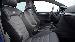 VW Golf R MK7 Interior review video  Autogefühl Autoblog [upl. by Onailimixam430]