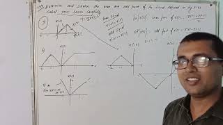 Signals and Systems Basics46  Solution of 123 of Oppenheim  Even and Odd part of Signals [upl. by Cope486]