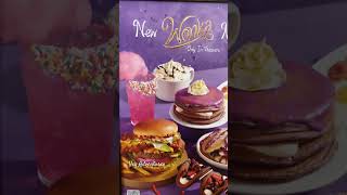 Wonka menu items at ihop so yummy willywonka wonka ihop [upl. by Wavell]