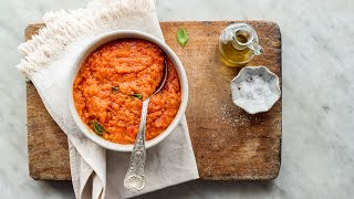 Traditional Tuscan recipes Pappa al pomodoro [upl. by Sydalg121]