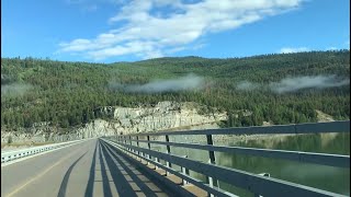 Lake Koocanusa Bridge Rexford Montana 🇺🇸 [upl. by Atekihs]