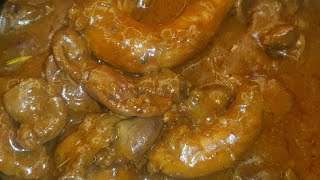 Easy and tasty Chicken gizzards necks and heart stew  South African cuisine [upl. by Thekla]