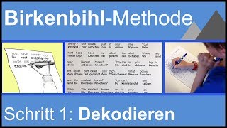 BirkenbihlMethode 1 Schritt  Dekodieren [upl. by Parthenia]