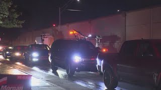 Fatal crash shuts down Dallas North Tollway after downed cable lines [upl. by Ecilayram386]