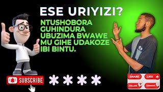 NGIYI INTAMBWE YA MBERE YO GUTERA IMBERE [upl. by Zertnom]