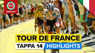 Tour de France 2022 Tappa 14  Highlights [upl. by Saito]