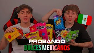 PROBANDO DULCES MEXICANOS POR PRIMERA VEZ 🍬🇲🇽 [upl. by Jehius]