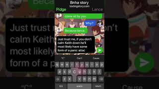 Klance Texting Story Part 1 [upl. by Aiotal626]