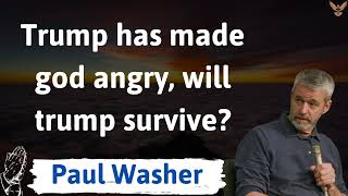 trump has made god angry will trump survive  paul washer [upl. by Etteuqram]