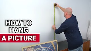 How To Hang a Picture  Ace Hardware [upl. by Llerrah]