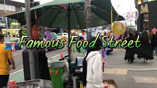 Wilmslow Road Food Street in ManchesterFamous Food StreetTasty FoodMuch More in Video [upl. by Annayehc]