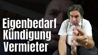 Eigenbedarfskündigung Vermieter [upl. by Huan]