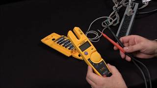 How to Measure Voltage And Current Using The Fluke T5 [upl. by Inwat788]