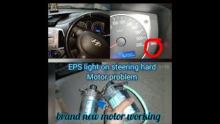 how to reset EPS light or HARD STEERING in hyundai i20 and verna [upl. by Clement]